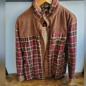Plaid Brown Jacket for Women